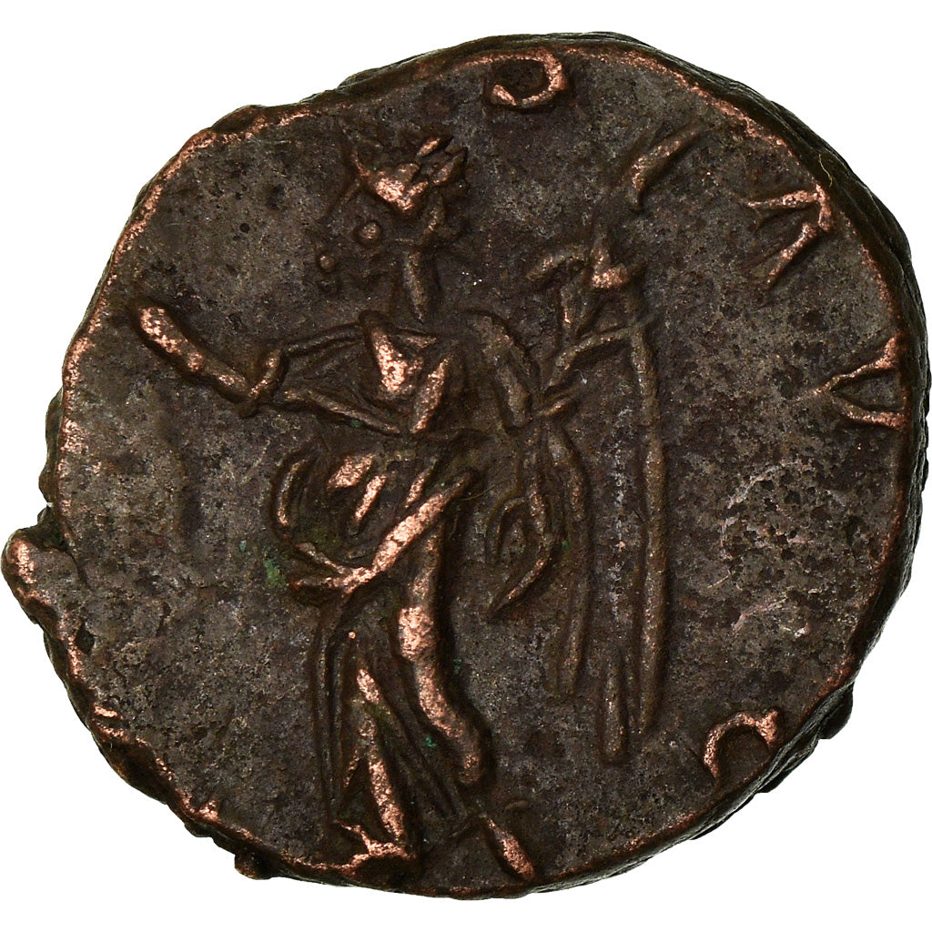 Coin, Tetricus I, Antoninianus, AD 272-274, Trier, VF(30-35), Billon, RIC:56