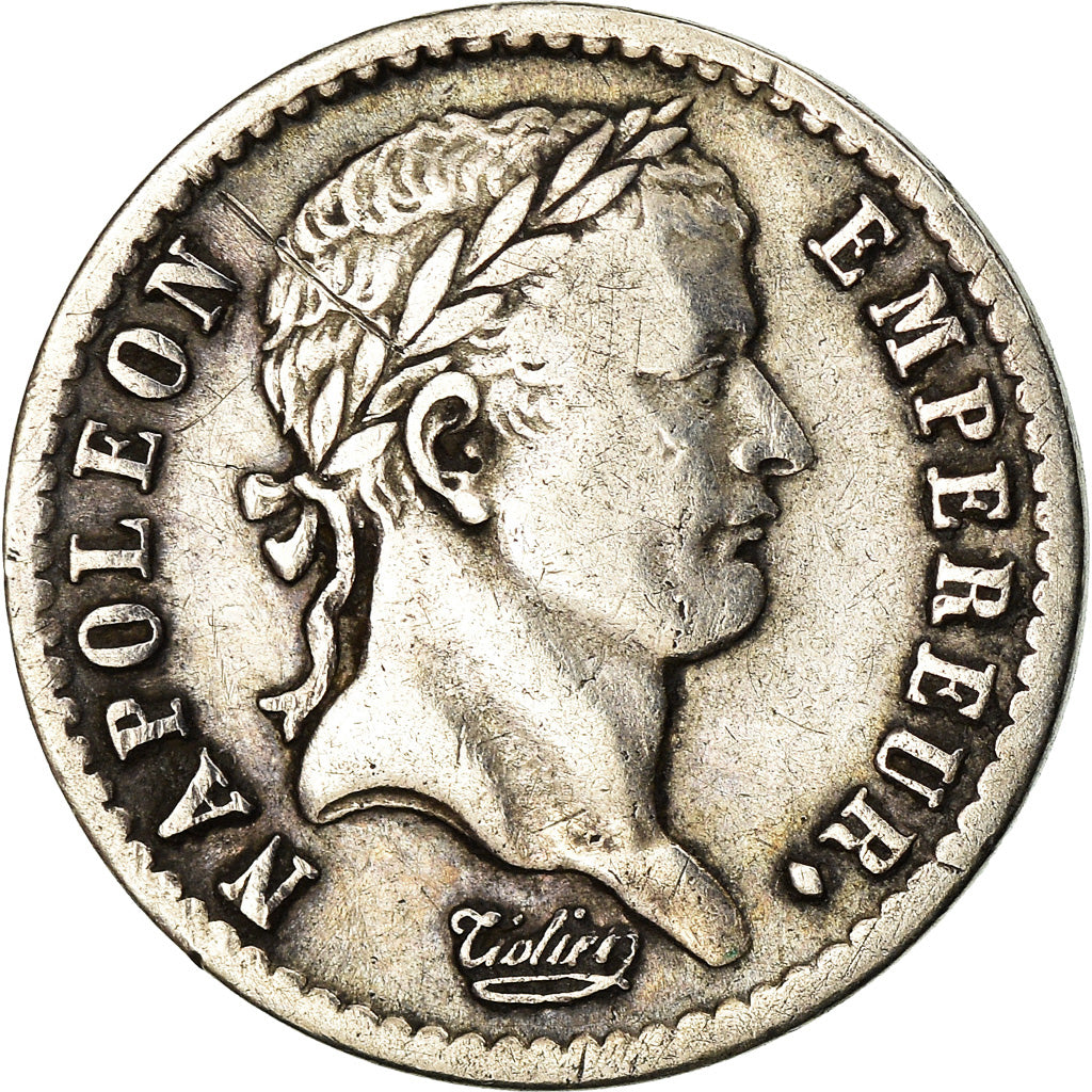 Moneta, Francia, Napoléon I, 1/2 Franc, 1811, Lille, MB+, Argento, KM:691.15