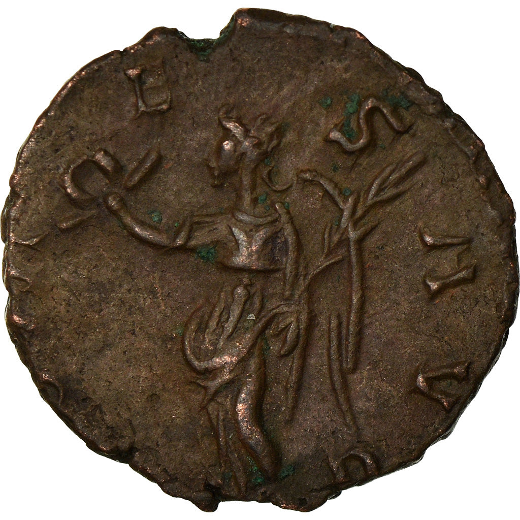 Coin, Tetricus I, Antoninianus, AD 272-274, Trier, EF(40-45), Billon, RIC:56