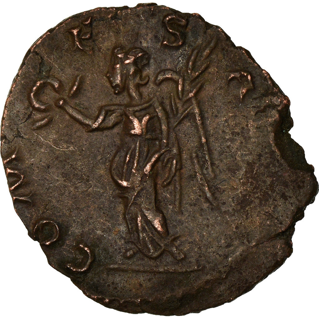 Coin, Tetricus I, Antoninianus, AD 272-274, Trier, EF(40-45), Billon, RIC:56