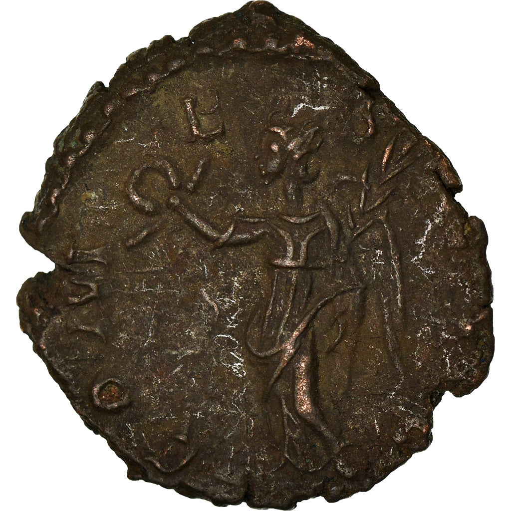 Coin, Tetricus I, Antoninianus, AD 272-274, Trier, EF(40-45), Billon, RIC:56