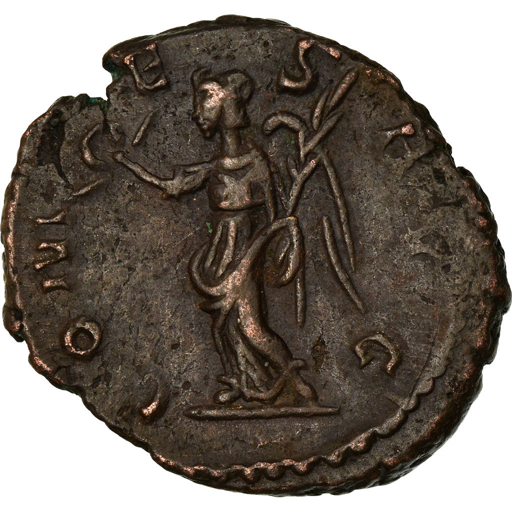Coin, Tetricus I, Antoninianus, AD 272-274, Trier, EF(40-45), Billon, RIC:56
