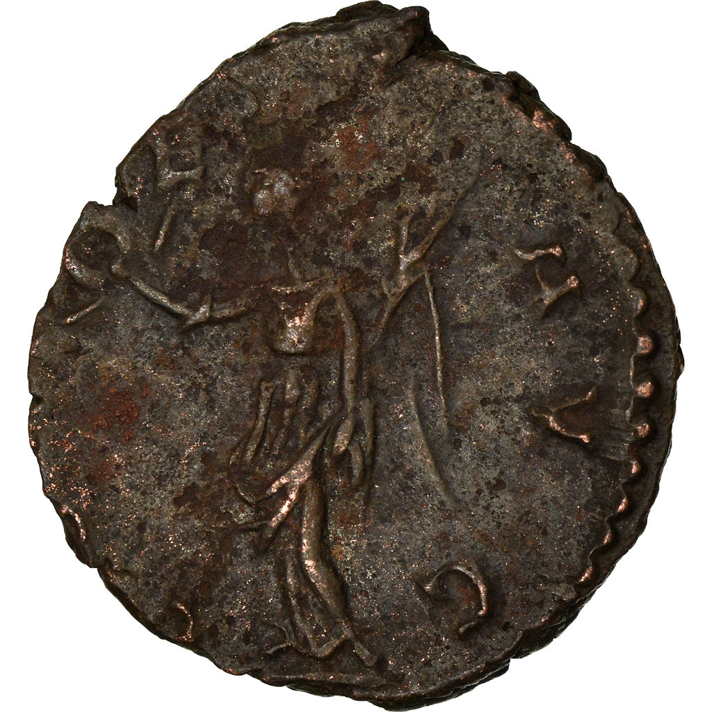 Coin, Tetricus I, Antoninianus, AD 272-274, Trier, EF(40-45), Billon, RIC:56