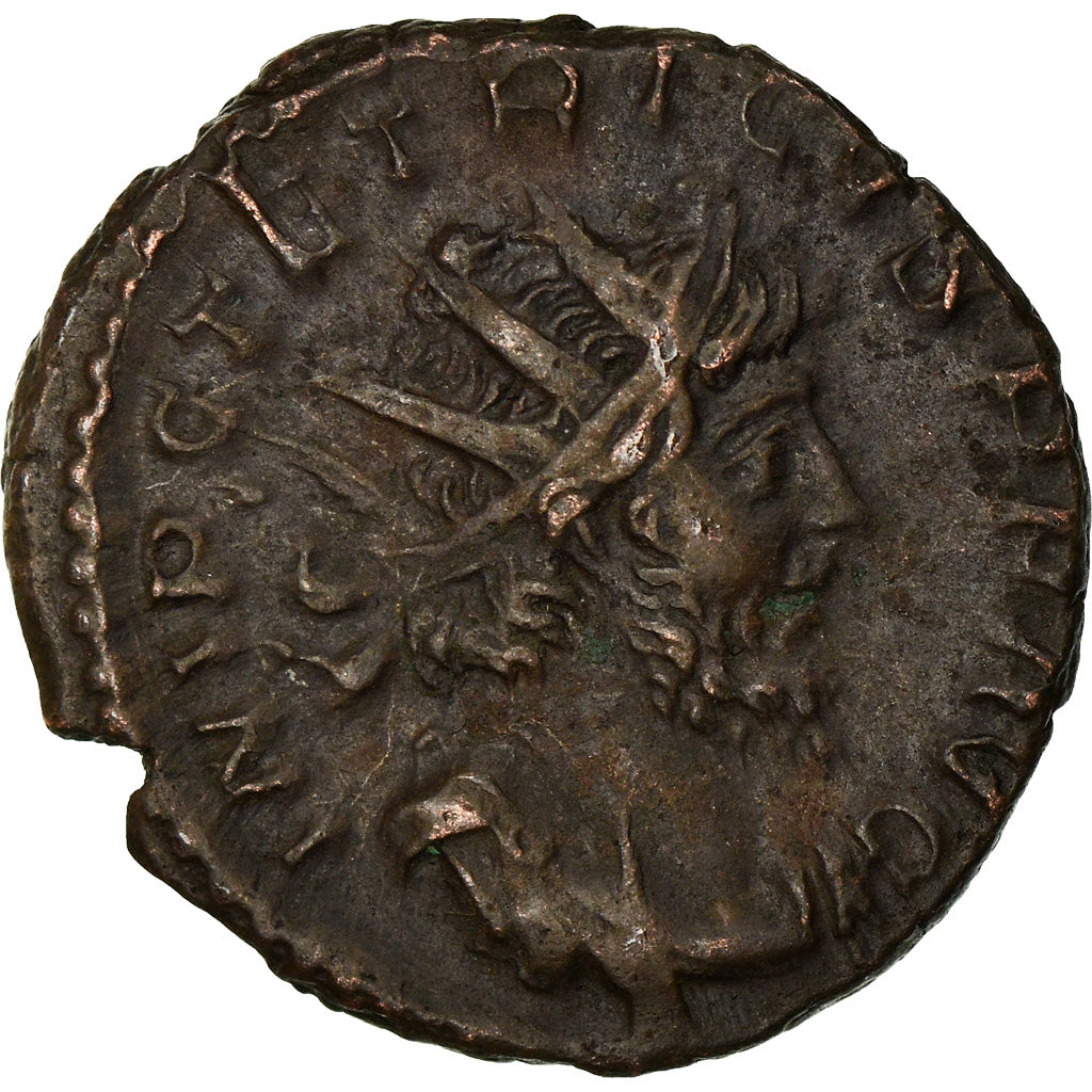 Moneta, Tetricus I, Antoninianus, AD 272-274, Trier, BB+, Biglione, RIC:56