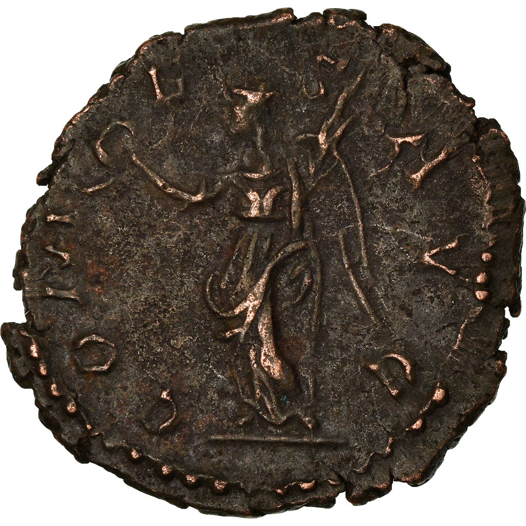 Moneta, Tetricus I, Antoninianus, AD 272-274, Trier, BB+, Biglione, RIC:56
