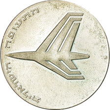 Coin, Israel, Independance Day, 10 Lirot, 1972, Jerusalem, MS(60-62), Silver