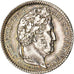 Moneta, Francia, Louis-Philippe, 25 Centimes, 1845, Rouen, SPL-, Argento
