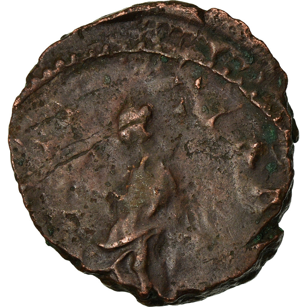 Coin, Tetricus I, Antoninianus, Trier or Cologne, VF(20-25), Billon, RIC:88