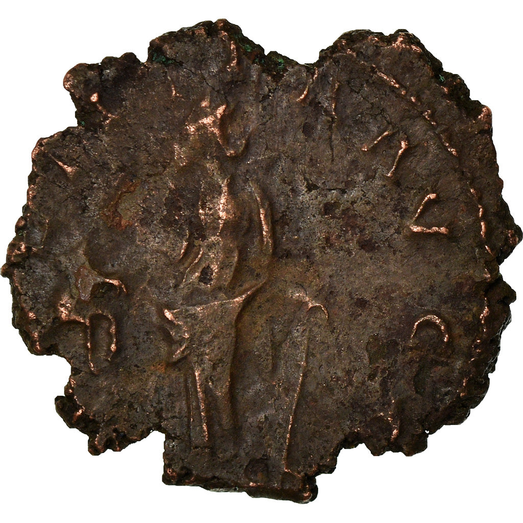 Monnaie, Tetricus I, Antoninien, Trèves ou Cologne, TB+, Billon, RIC:88