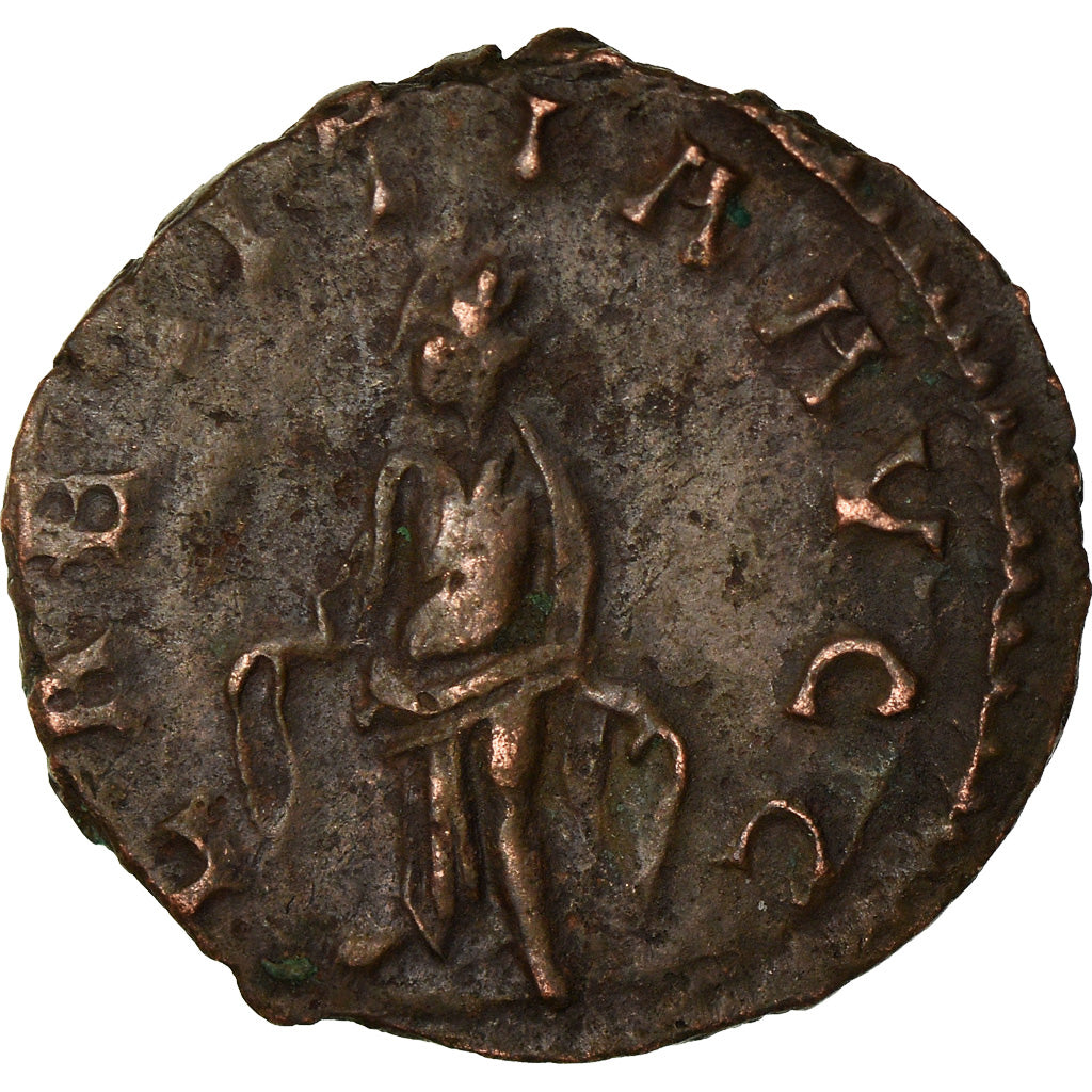 Coin, Tetricus I, Antoninianus, Trier or Cologne, EF(40-45), Billon, RIC:88