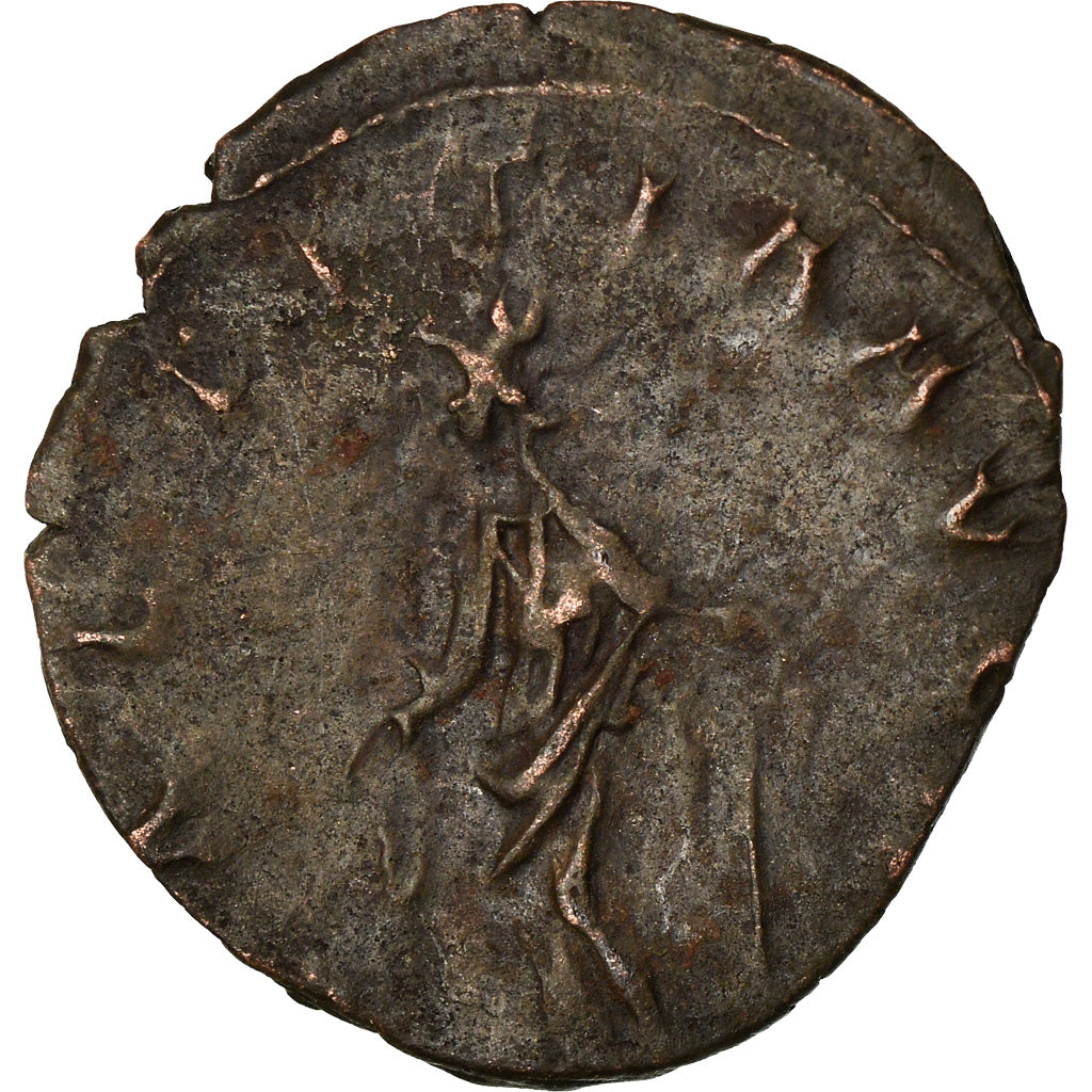 Coin, Tetricus I, Antoninianus, Trier or Cologne, EF(40-45), Billon, RIC:88