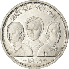 Coin, Vietnam, STATE OF SOUTH VIET NAM, 50 Xu, 1953, Paris, MS(60-62), Aluminum
