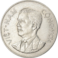 Moneda, Vietnam, STATE OF SOUTH VIET NAM, 50 Su, 1960, Paris, EBC, Aluminio
