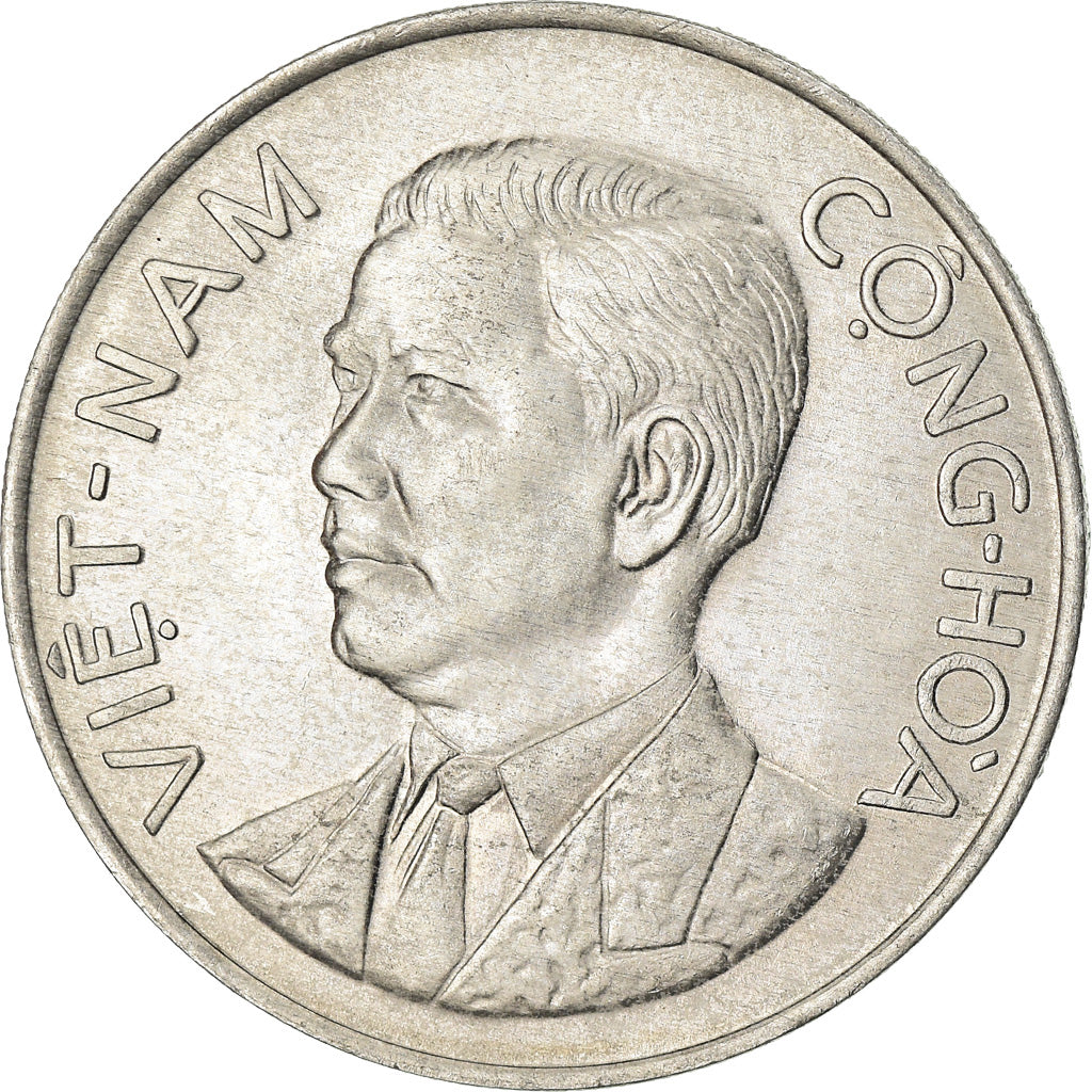 Coin, Vietnam, STATE OF SOUTH VIET NAM, 50 Xu, 1963, Vantaa, AU(55-58)
