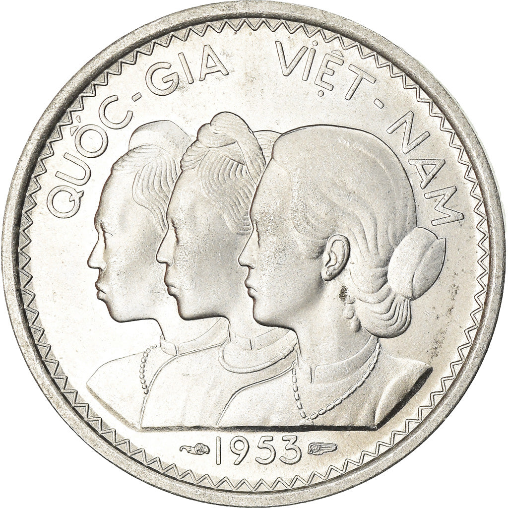 Monnaie, Viet Nam, STATE OF SOUTH VIET NAM, 20 Su, 1953, Paris, SUP+, Aluminium