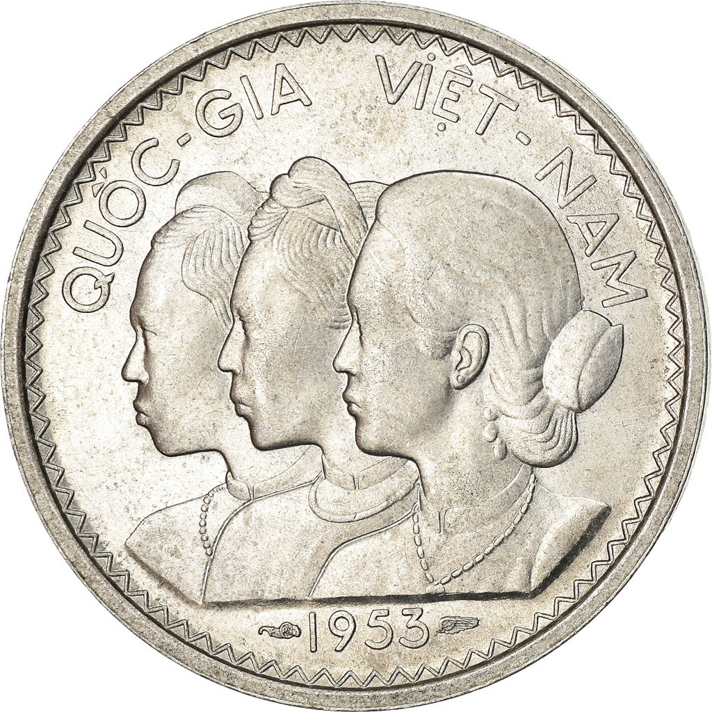 Monnaie, Viet Nam, STATE OF SOUTH VIET NAM, 20 Su, 1953, Paris, SUP+, Aluminium