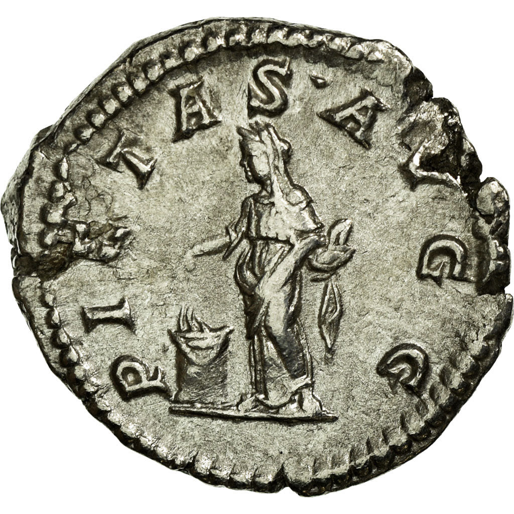 Moneta, Julia Domna, Denarius, SPL-, Argento, Cohen:150