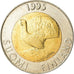 Coin, Finland, 10 Markkaa, 1995, AU(55-58), Bi-Metallic, KM:77