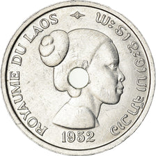 Coin, Lao, Sisavang Vong, 10 Cents, 1952, Paris, MS(60-62), Aluminum, KM:4