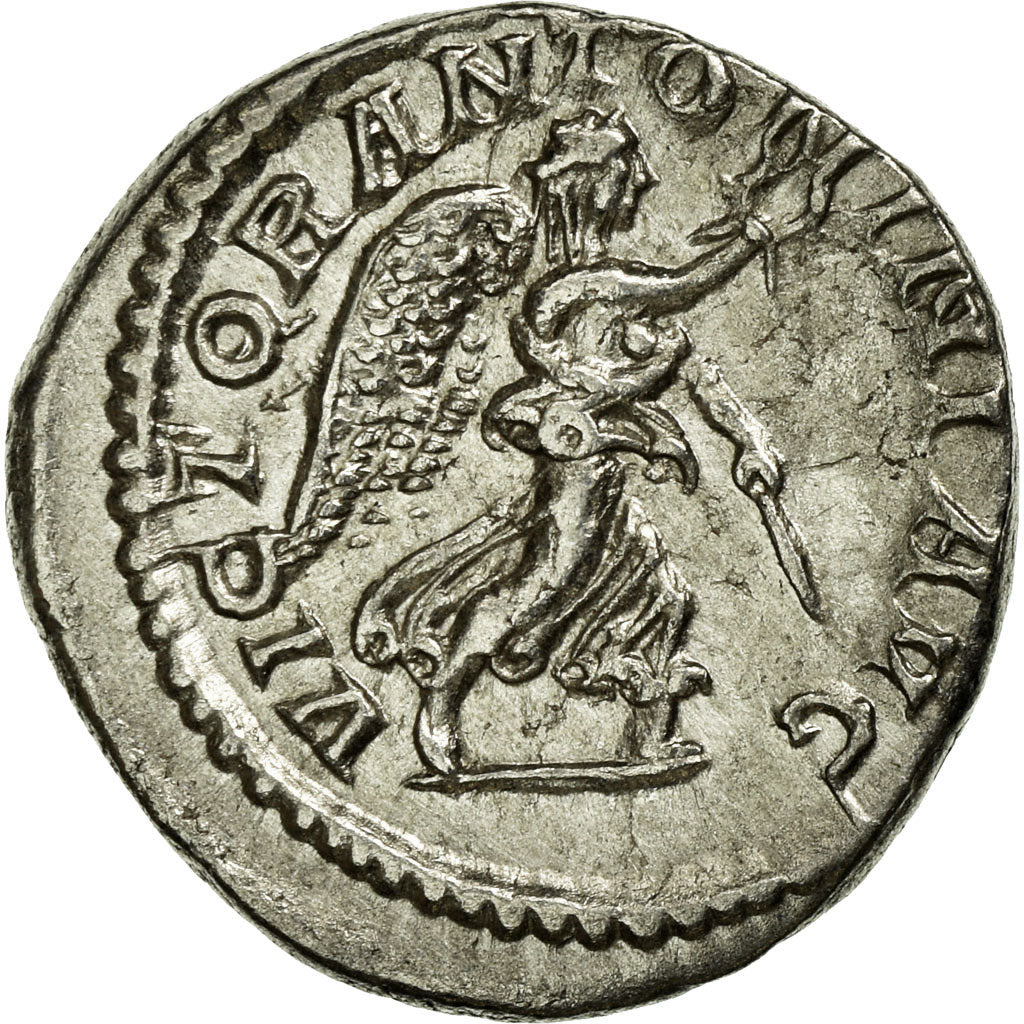 Coin, Elagabalus, Denarius, 218-222, Roma, AU(50-53), Silver, Cohen:289