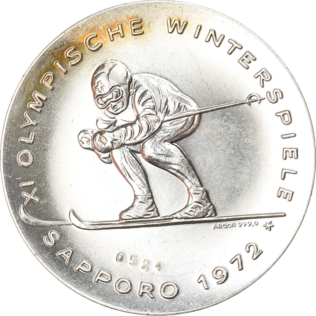 Switzerland, Medal, Olympische Winterspiele Sapporo, Viererbob, Sports &