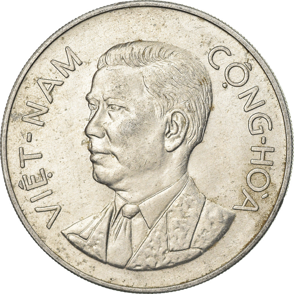 Moeda, Vietname, STATE OF SOUTH VIET NAM, 50 Su, 1960, Paris, AU(50-53)