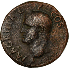 Moneda, Agrippa, As, Rome, BC+, Bronce, RIC:58