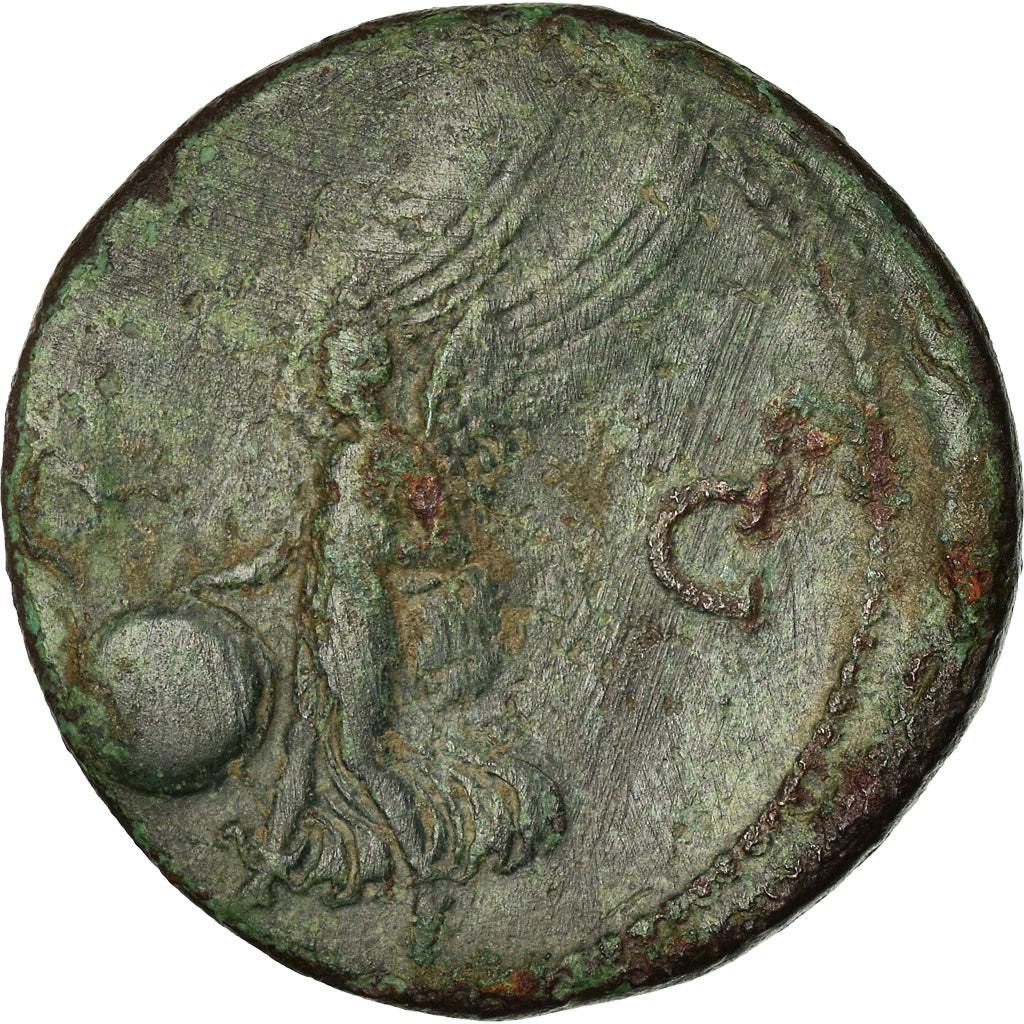 Coin, Nero, As, 66, Lyon - Lugdunum, VF(20-25), Copper, RIC:544