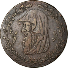 Coin, Great Britain, North Wales, Halfpenny Token, 1793, VF(20-25), Copper