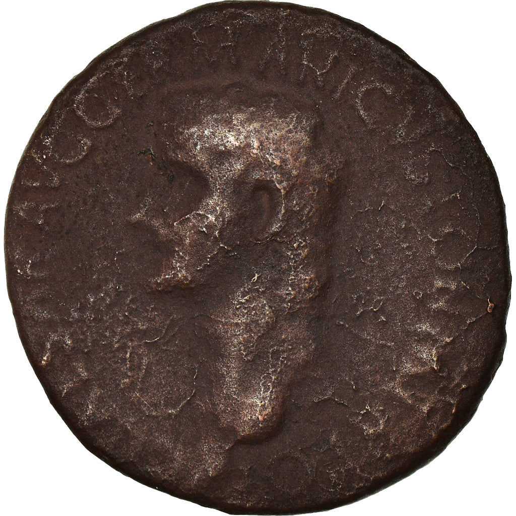 Coin, Caligula, As, 37-38, Rome, F(12-15), Copper, RIC:38