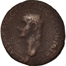 Coin, Caligula, As, 37-38, Rome, F(12-15), Copper, RIC:38