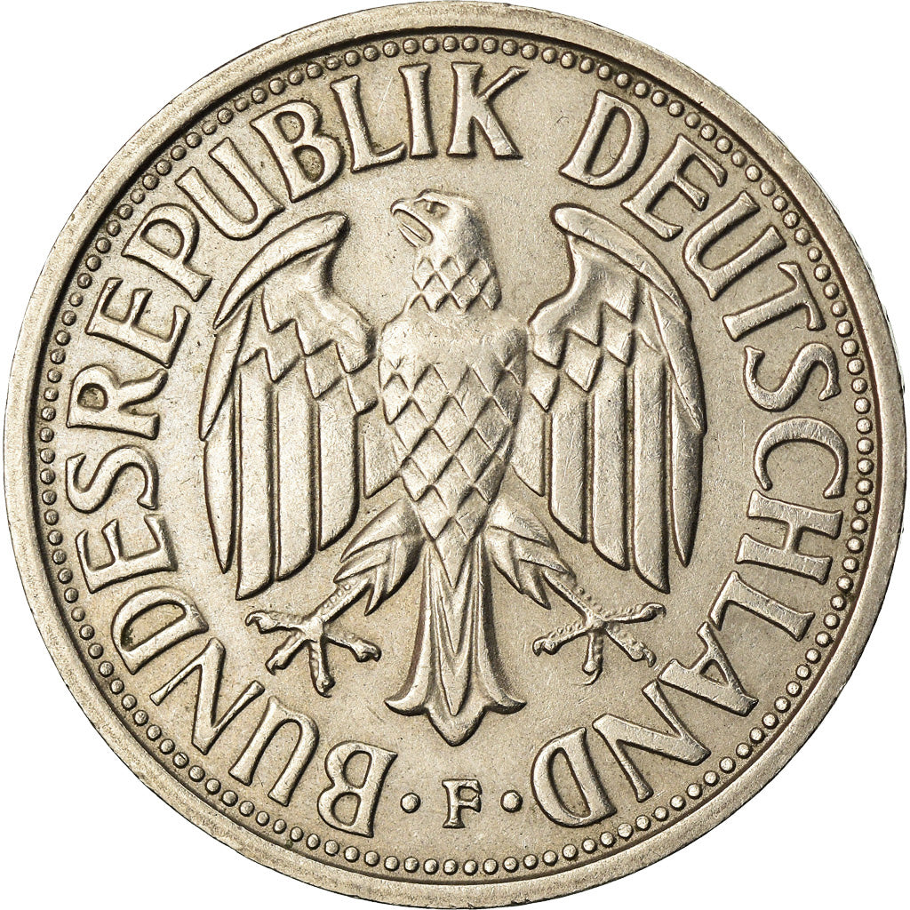 Coin, GERMANY - FEDERAL REPUBLIC, 2 Mark, 1951, Stuttgart, EF(40-45)