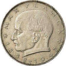 Münze, Bundesrepublik Deutschland, 2 Mark, 1962, Karlsruhe, SS+, Copper-nickel