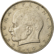 Coin, Germany, 2 Deutschemark, 1968, Stuttgart, EF(40-45), Cupro-nickel, KM:116