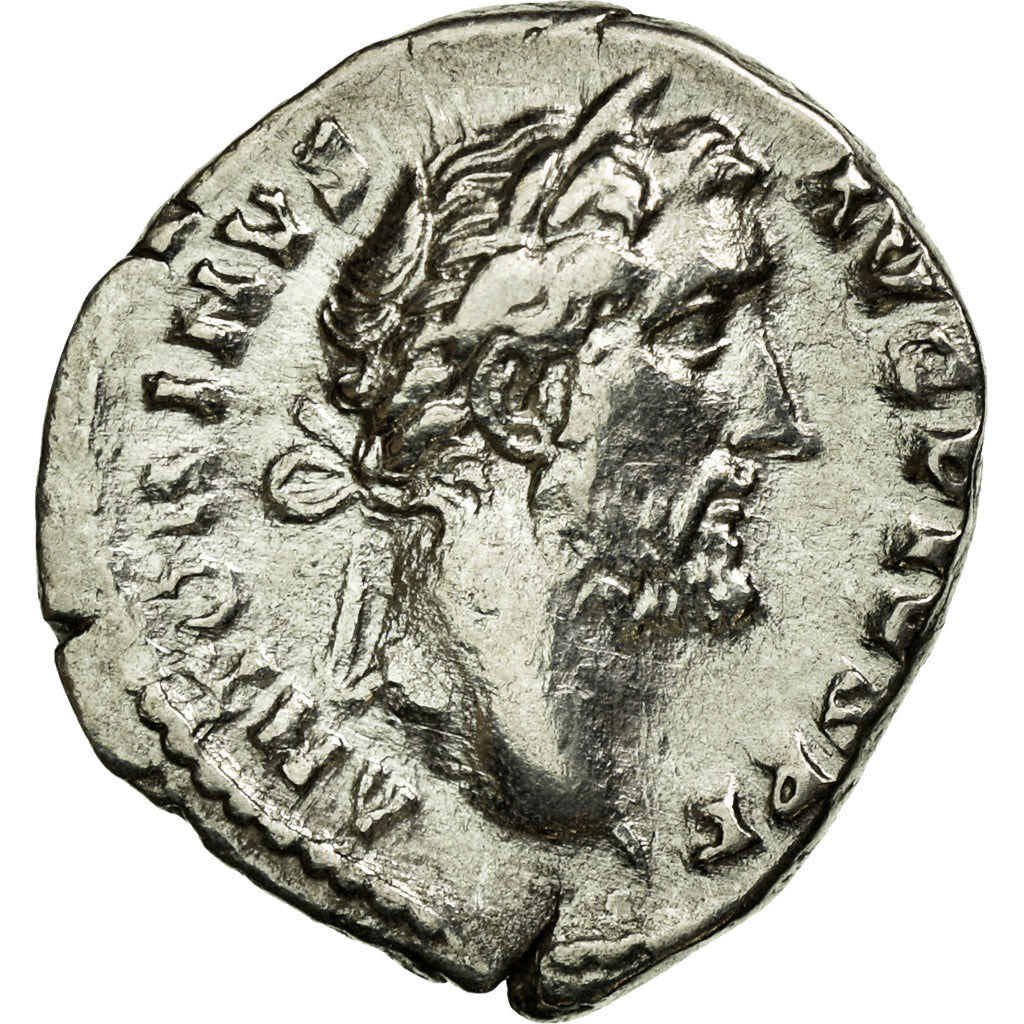 Coin, Antoninus Pius, Denarius, AU(50-53), Silver, Cohen:345