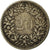 Moneta, Svizzera, 20 Rappen, 1850, Bern, MB, Biglione, KM:7