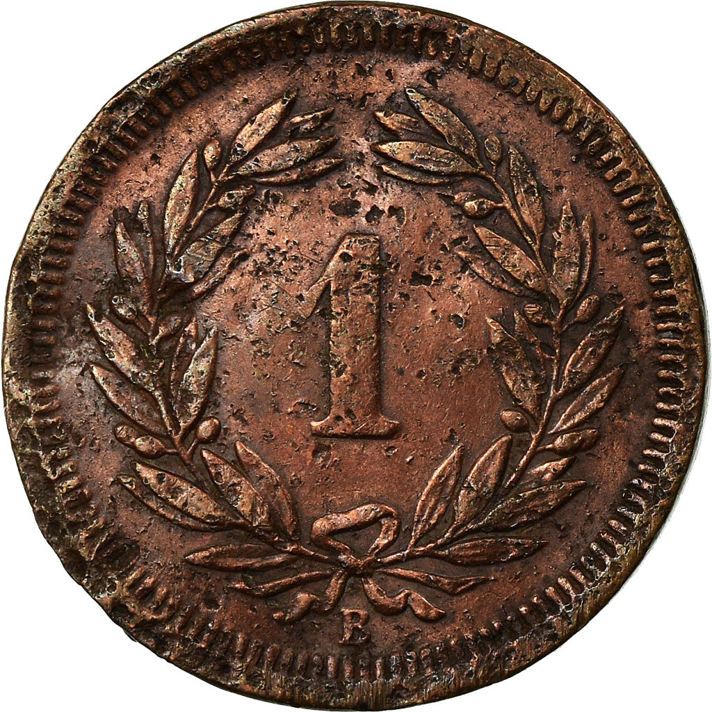 Monnaie, Suisse, Rappen, 1872, Bern, TB, Bronze, KM:3.1
