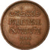 Coin, Palestine, Mil, 1944, AU(50-53), Bronze, KM:1