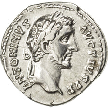 Moneta, Antoninus Pius, Denarius, BB+, Argento, Cohen:490