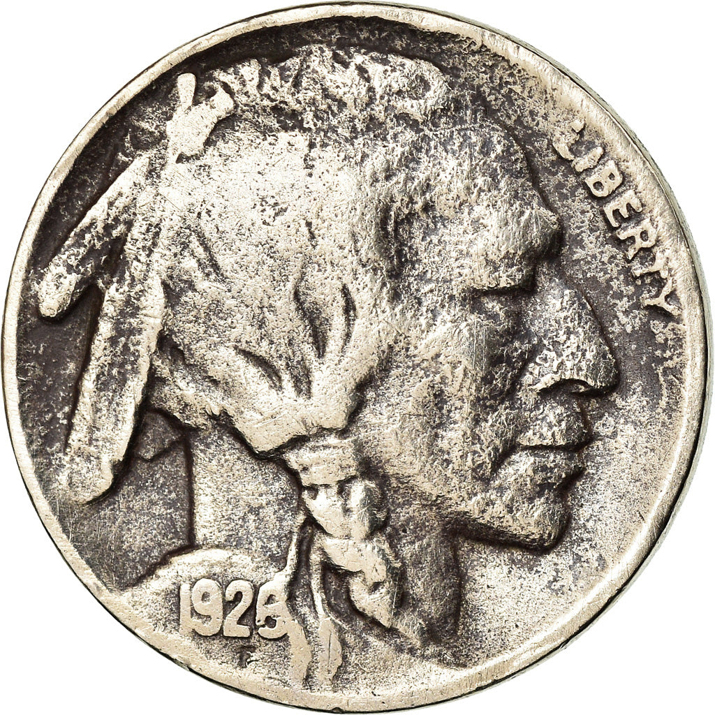 Moneta, Stati Uniti, Buffalo Nickel, 5 Cents, 1926, U.S. Mint, Philadelphia