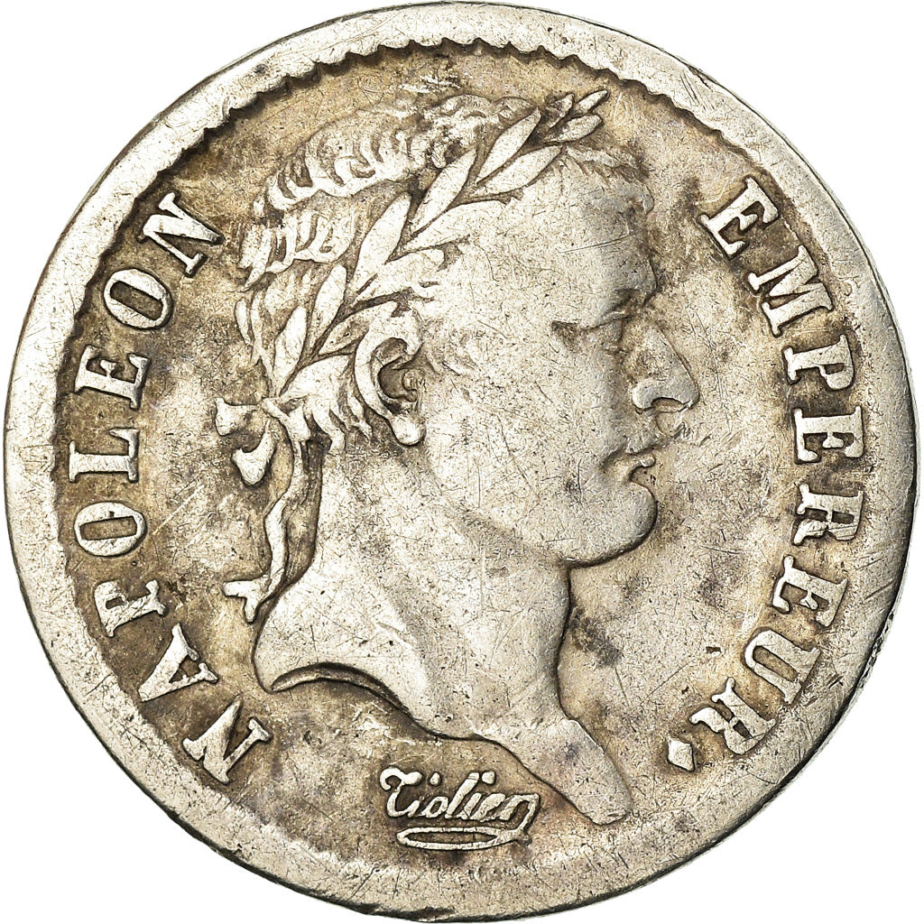 Monnaie, France, Napoléon I, 1/2 Franc, 1811, Paris, TB+, Argent, Gadoury:399