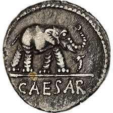 Munten, Julius Caesar, Denarius, ZF, Zilver, Crawford:443/1