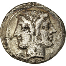 Moneda, Anonymous, Didrachm, Rome, BC+, Plata, Crawford:28/3