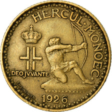 Münze, Monaco, Louis II, Franc, 1926, Poissy, S+, Aluminium, KM:120