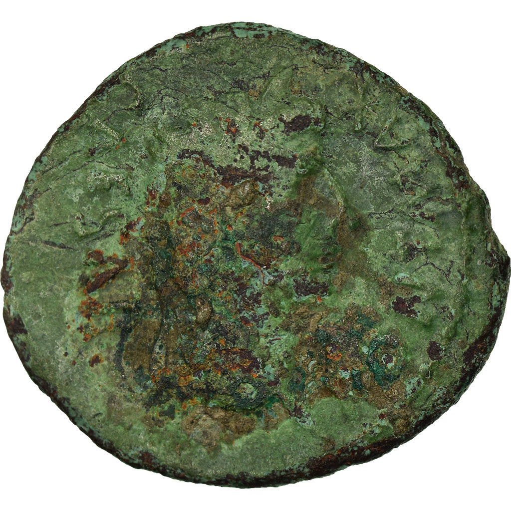 Coin, Augustus, As, 7-3 BC, Lyon - Lugdunum, F(12-15), Copper, RIC:230