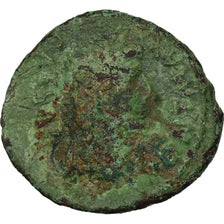 Coin, Augustus, As, 7-3 BC, Lyon - Lugdunum, F(12-15), Copper, RIC:230