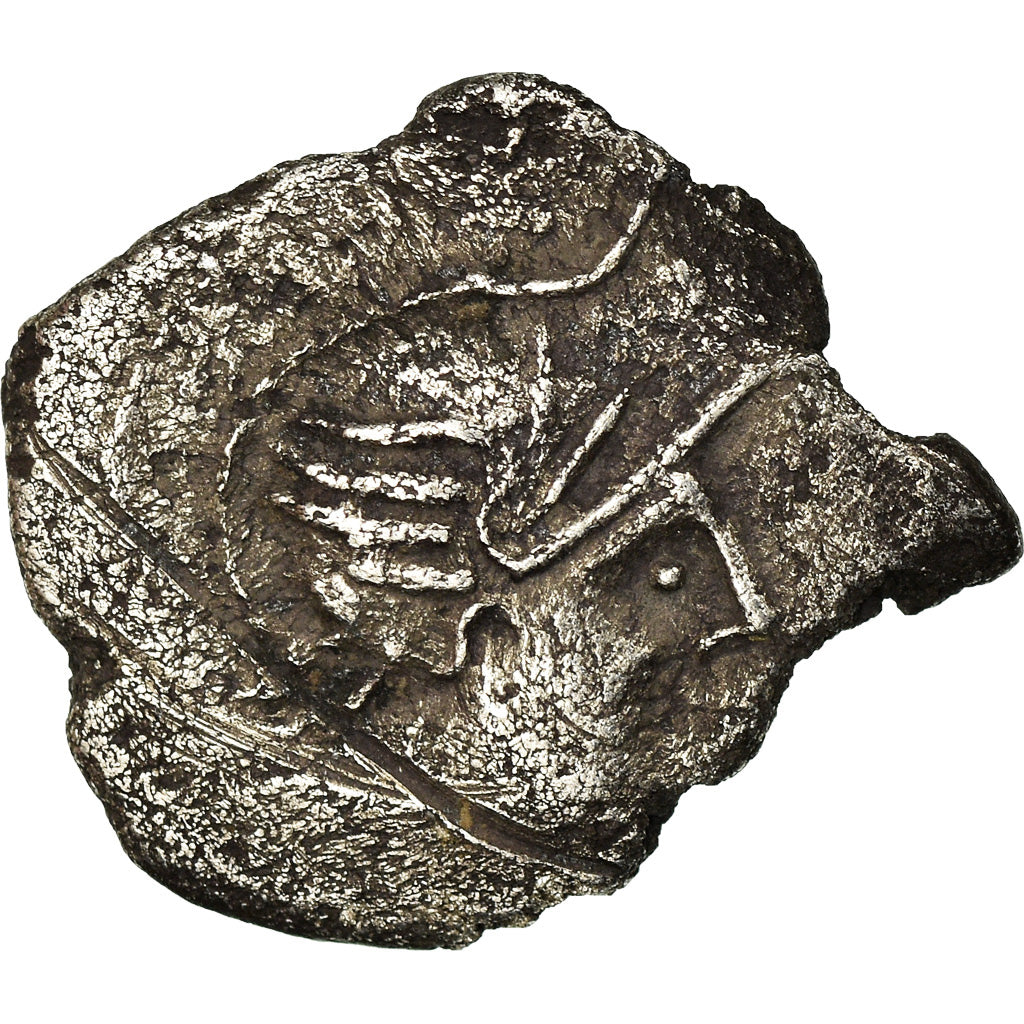 Munten, Allobroges, Denarius, FR+, Zilver