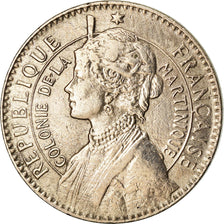 Coin, Martinique, 50 Centimes, 1922, Paris, EF(40-45), Copper-nickel, KM:40