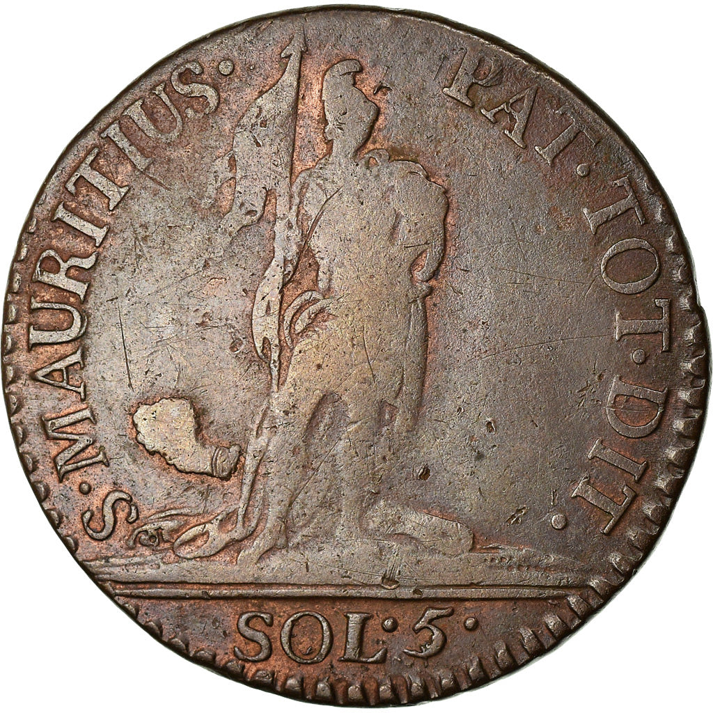 Coin, ITALIAN STATES, SARDINIA, Vittorio Amedeo III, 5 Soldi, 1795, Torino