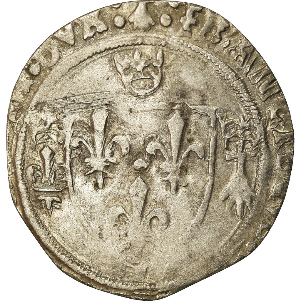 Moneta, Francja, François Ier, Grand blanc de Bretagne, Rennes, VF(30-35)